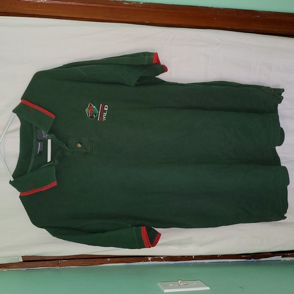 Pro Edge Minnesota Wild Polo Shirt
